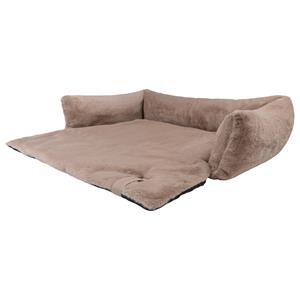 District 70 Nuzzle Sofa Bed Taupe - Hondenbank - 75x65 cm