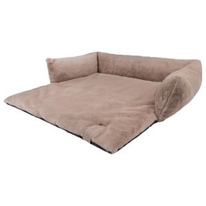 District 70 Nuzzle Sofa Bed Taupe - Hondenbank - 75x75 cm