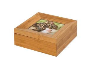 urnwebshop Tribute Memorybox Dieren Urn met Fotolijst (0.6 liter)