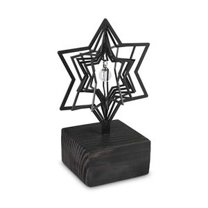 urnwebshop 3D Mini Urn Ster met Asbol en Asbuisje (12 ml)