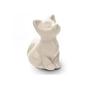 urnwebshop Meerkleurige Mini Dieren Urn Zittend Katje (0.11 liter)