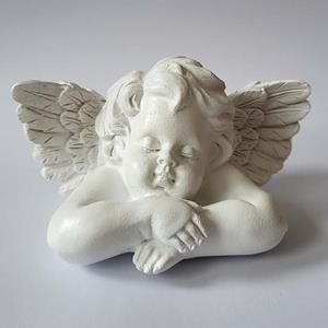 urnwebshop XS Mini Dieren Urntje Treurend Cherubijntje (0.1 liter)