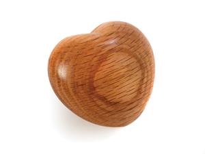 urnwebshop Houten Mini Herinneringshart Dieren Urn (0.015 liter)