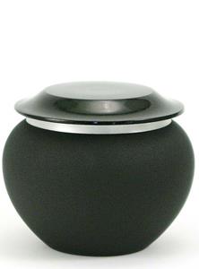 urnwebshop Mediumgrote Pagoda Dieren Urn Onyx Black (1.2 liter)