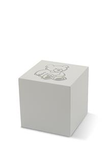 urnwebshop Houten Teddybeer Dieren Urn Pearl (0.3 liter)