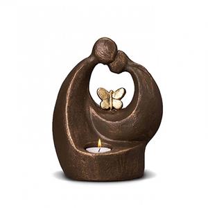 urnwebshop Art Dieren Urn Verlichte Troost met Vlindertje (0.75 liter)