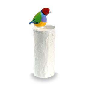 urnwebshop Kunsthars Mini Dieren Urn Prachtvink (0.18 liter)