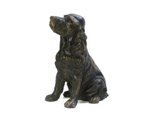 urnwebshop Honden Urn of Asbeeld Zittende Cocker Spaniel (1.5 liter)