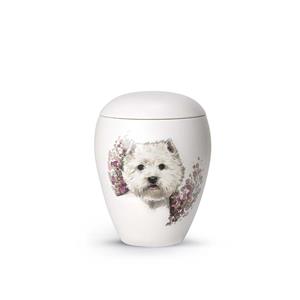 urnwebshop Kleine Honden Urn Terrier, Urn voor Hondje (0.5 liter)