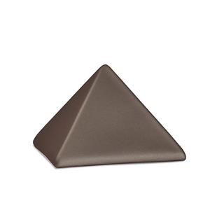 urnwebshop Kleine Dieren Piramide Urn Siena (0.5 liter)