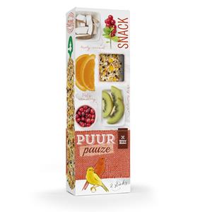 Witte Molen PUUR Pauze Sticks kanarie veenbes & kiwi 60g