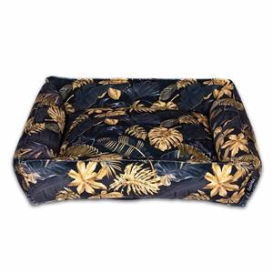 Lex & Max Dubai - Hondenmand - 70 x 55 cm - Zwart/Goud