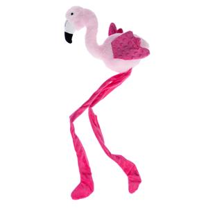 TIAKI Lisa long-legs Flamingo Hondenspeelgoed 88 x 18cm