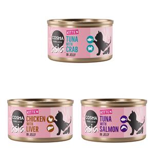 Cosma Asia Kitten in Jelly 6 x 85 g Mixpack
