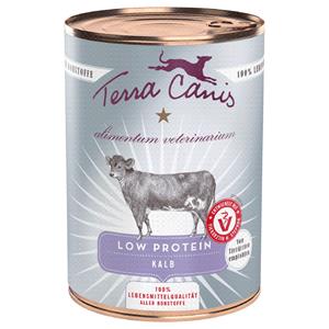 Terra Canis 6x 400g  Alimentum Veterinarium Eiwitarm Kalf Hondenvoer Nat