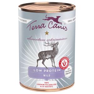 Terra Canis 6x 400g  Alimentum Veterinarium Eiwitarm Wild Hondenvoer Nat