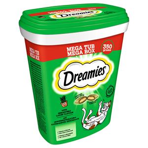 350g Kattenkruid Megatub Dreamies Kattensnacks
