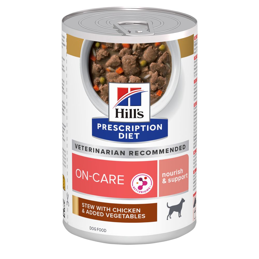 48 x 354 g Hill's Prescription Diet On-Care met Kip hondenvoer nat