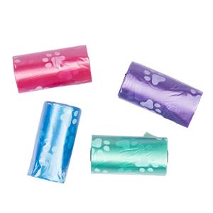 Duvo+ Poepzakjes Classic Colour Pootjes 4x20st