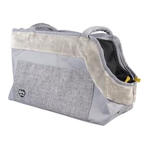Duvo+ Paris Pet Bag Chic Grijs 42x21x27cm