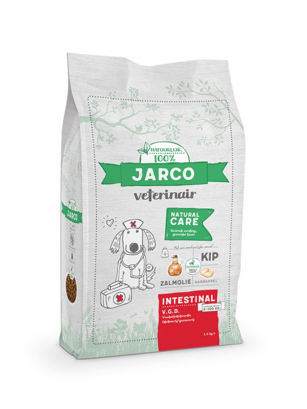 Jarco Intestinal - Hondenvoer veterinair - Kip - 2,5 kg