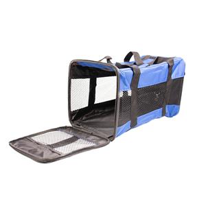 Duvo+ Transporttas Blauw/Zwart 47x25x27CM - max. 7KG