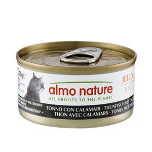 Almo Nature HFC Natural 6 x 70 g  Tonijn met Calamaris in Gelei