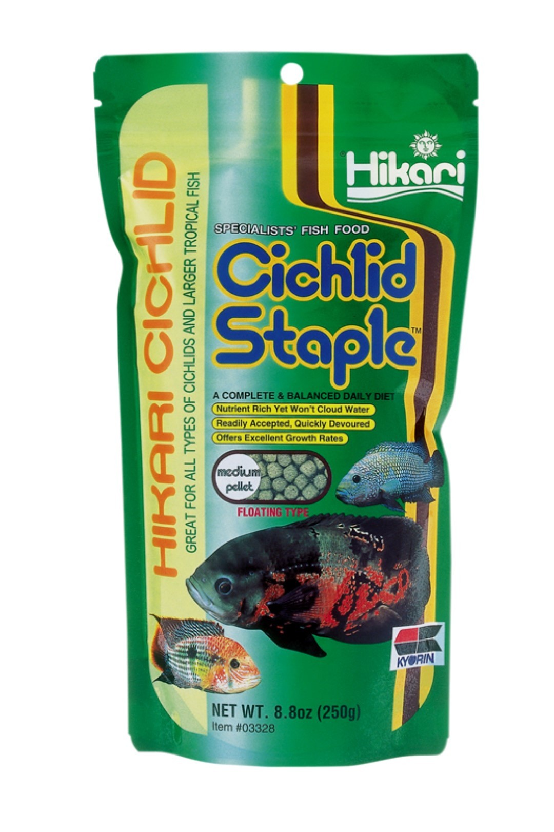 Hikari Cichlid staple medium 250 gr - 