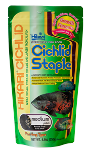 Hikari Cichlid Staple Medium Voeding - Professioneel Dagvoer voor Karnivore Cichliden, 250g