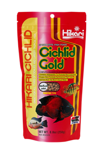 Hikari Cichlid Gold Medium 250g - Kleurversterkend, Eiwitrijk Voer voor Carnivore Cichliden