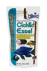 Hikari Cichlid Excel 250g Medium - Premium Voer voor Herbivore Vissen & Levendige Kleuren