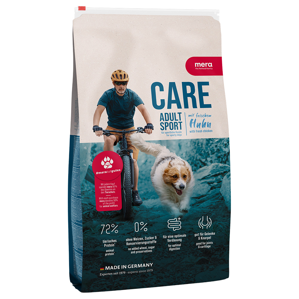 Mera Care 10kg  Adult Sport Kip hondenvoer