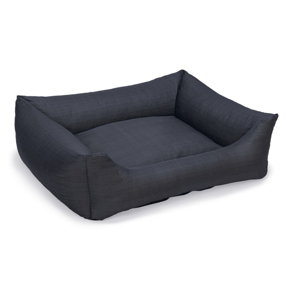 Beeztees Ligbed Sofixa - Hondenmand - Antraciet - 95x80x25 cm