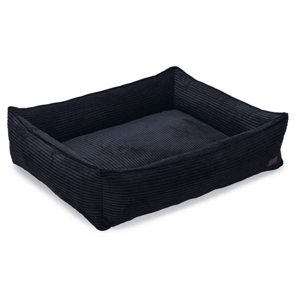 Designed by Lotte Ribbed - Hondenmand - Antraciet - 95x80x23 cm