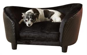 Enchanted pet Hondenmand op pootjes | Bruin | Pluche | Sofa