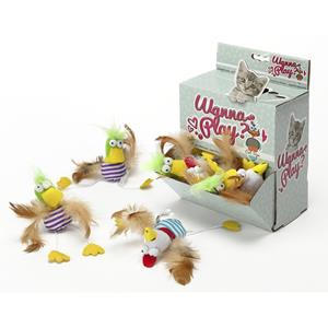 Ebi Wanna Play Crazy Eend Catnip & Rattle 16cm