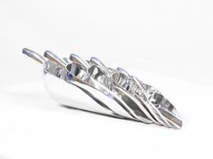 Junai.nl Aluminium voerschep 220 mm lengte, 400 ml inhoud