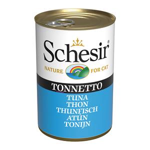 6x140g Schesir Kattenvoer Tonijn