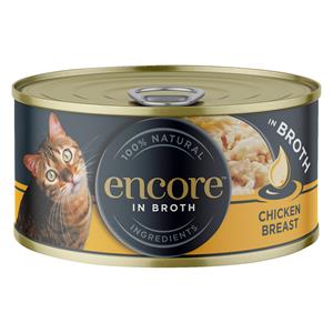 16x 70g Encore Blik kipfilet Kattenvoer Nat