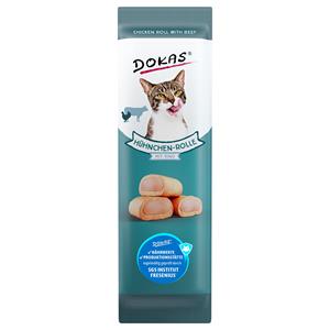 10g Dokas kippenrol met rund kattensnacks