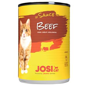 JosiCat 24x 415g  voordeelpakket  in saus Katten natvoer