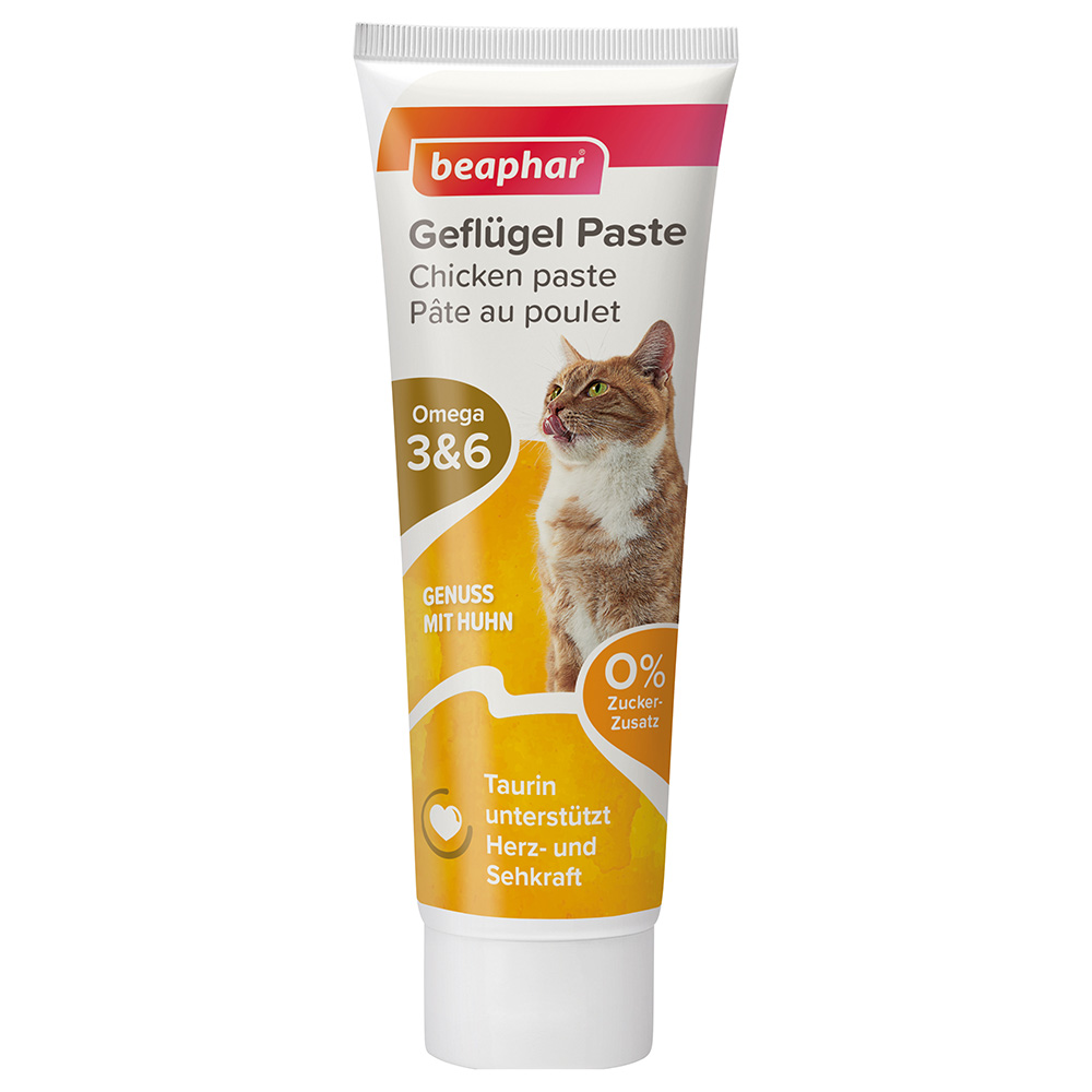 beaphar Pasta voor Katten - Gevogelte (100 g)