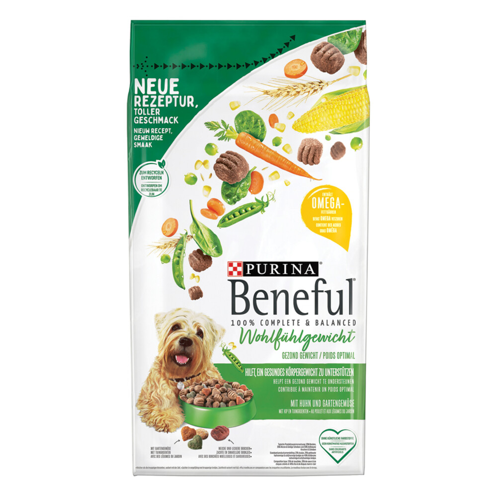 Beneful Gezond Gewicht Kip, Tuinkruiden en Vitaminen Hondenvoer 1,4 kg