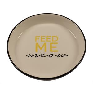 Duvo+ Eetkom Stone Feed Me Meow 180 ml - &Oslash;13,8cm