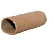 CeramicNature Leghol Small Rond Bruin - 9,5x4x3cm