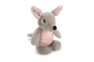 Beeztees Puppy kangoeroe ravi 31cm grijs