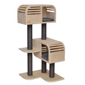 Ebi Krabpaal Atlas Beige/Antraciet | 57,5x56,5x123,5cm 120CM