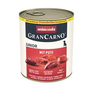 6 x 800 g Kalkoen animonda GranCarno Original Junior Hondenvoer