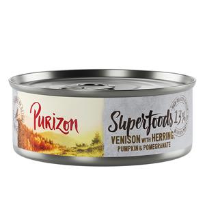Purizon Superfoods 6 x 70 g - Wild met haring, pompoen en granaatappel