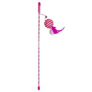 Duvo+ Speelhengel Catchy glitterbal Roze